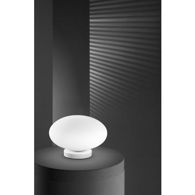 LUMETTO IN VETRO BIANCO